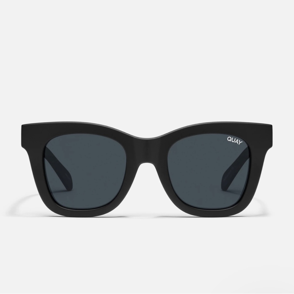 Quay After Hours Matte Black/Smoke Polarized Sunglasses